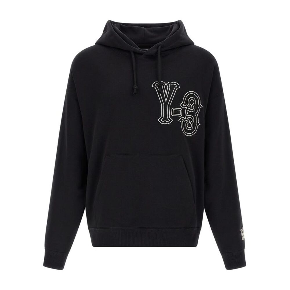 Y-3 Black Cotton Men's Sweatshirt